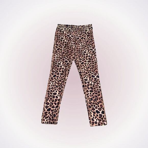 Summer Salt Animal Print Cheetah Leggings | Sz 4 - Picture 1 of 5
